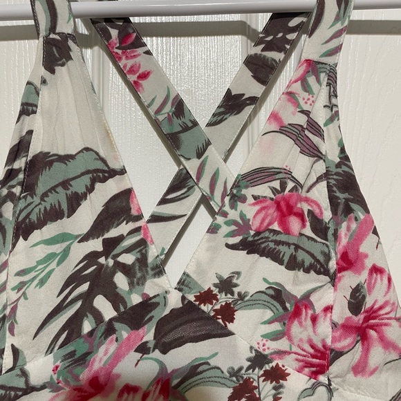 Sim & Sam’s Women’s V Neck Maxi Dress Cross Strap Small - Picture 8 of 13